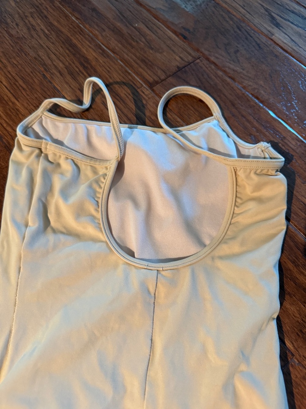 Bloch Nude One-Piece leotard size P petite Light - Picture 4 of 4